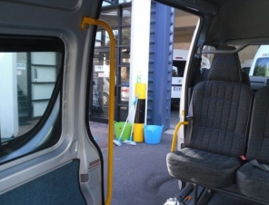 Interior of Mobility Minibus